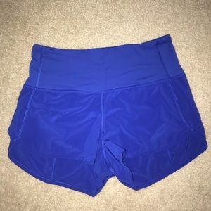 High waisted lululemon running shorts